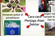 Menjaga Kebersihan Alam Sekitar Tanggungjawab Bersama